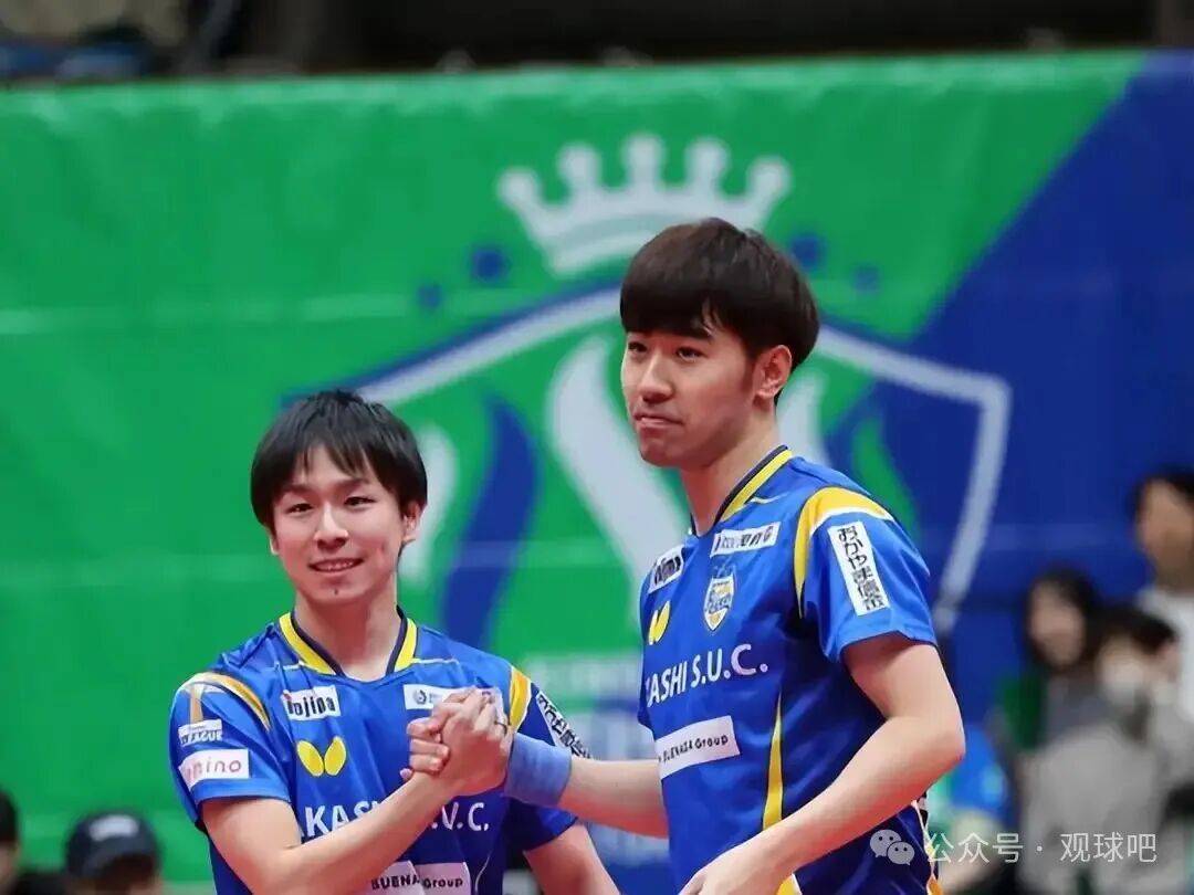 比利时乒乓球队鏖战奥地利乒乓球队，水谷隼高光表现